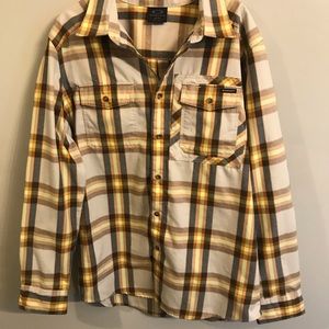Oakley Shirts - Oakley yellow flannel size medium Oakley Shirts - Oakley yellow flannel size medium